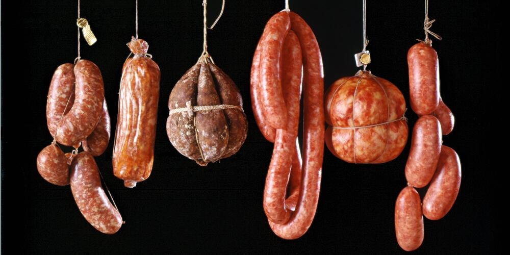 Feinkost Wurst und Würstchen