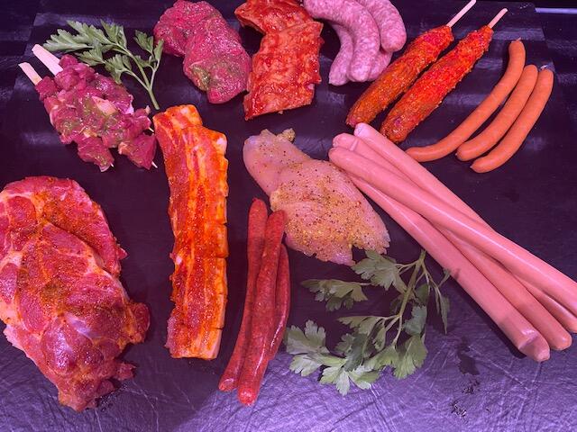 Steakplatte gemischt Beispiel