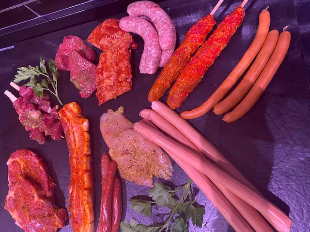 Grillpaket XXL für 30 Personen - Grillplatte Bsp.