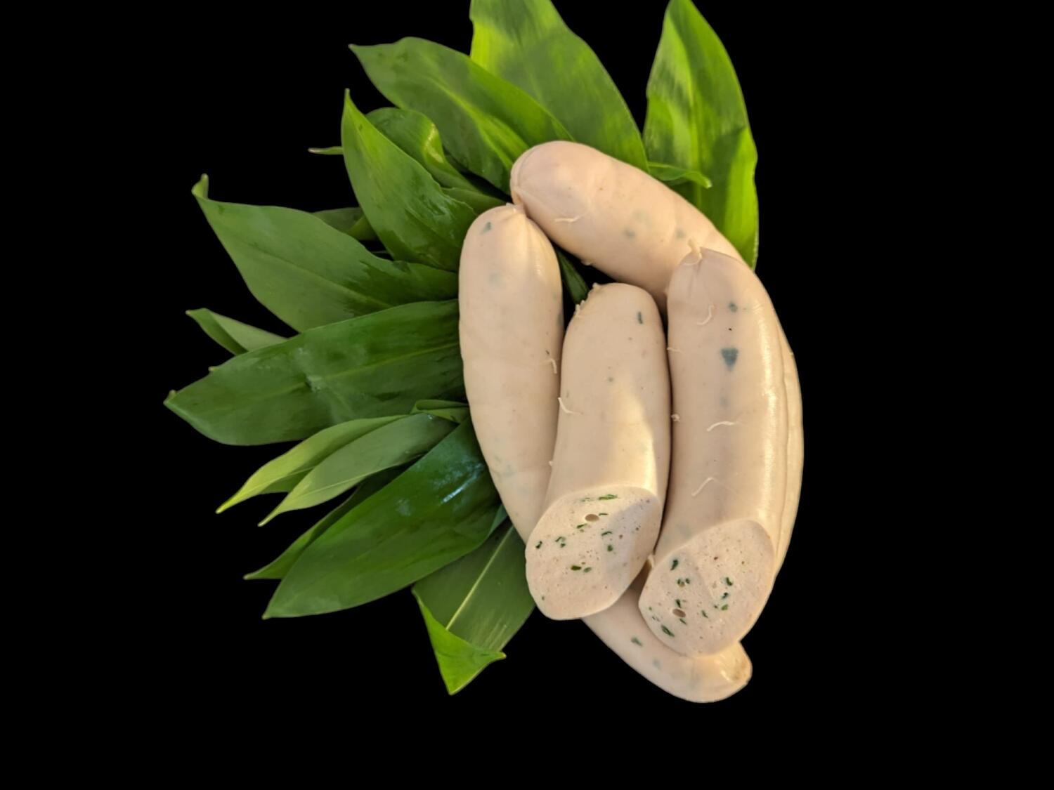 B&auml;rlauchbratwurst