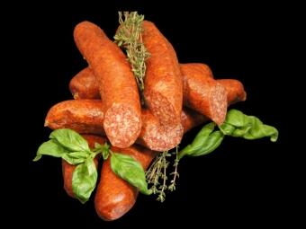 Delikatess Parmak Sucuk - Balkan Rinder-Knoblauch-Rohwurst Sudzuk??