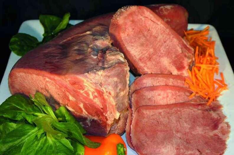 Gekochte Rinderzunge