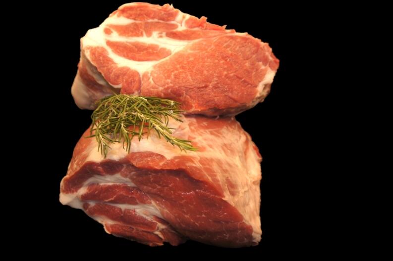 Schweinehals vom Schwäbisch Hällischen Landschwein