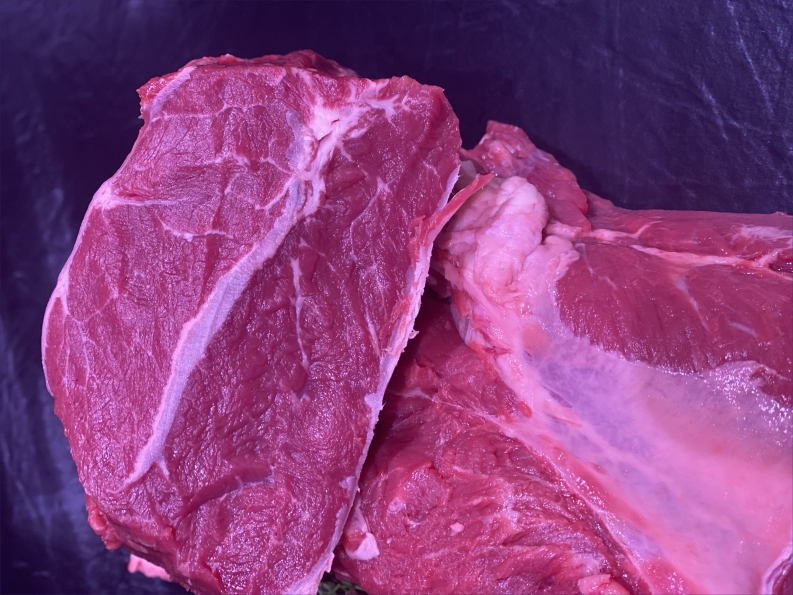 Bugblatt/ flat iron v.d. Färse