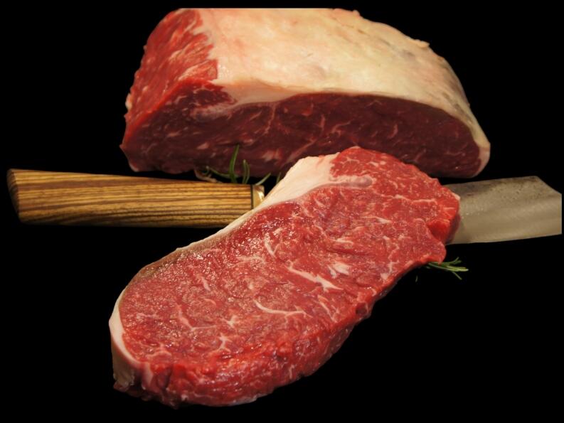 Dry aged Rumpsteak vom Hohenlohener Weiderind 