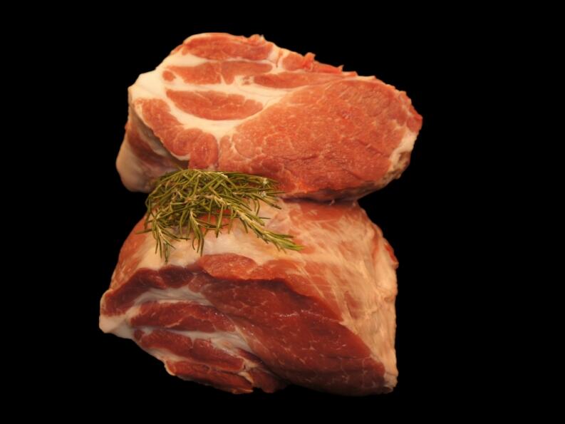 Schweinehals vom Schwäbisch Hällischen Landschwein